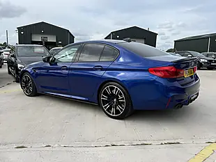 Used 2019 BMW M5 Saloon Blue - Interior and Exterior details 3