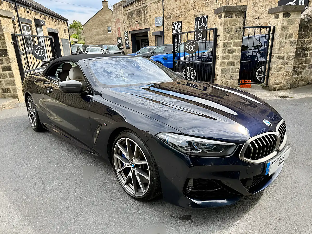 Used 2019 BMW M850i Convertible Carbon Black - Interior and Exterior details 19