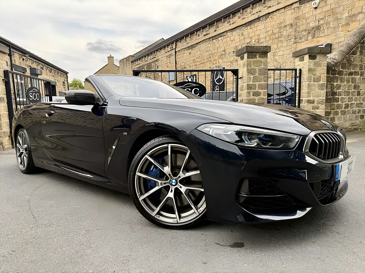 Used 2019 BMW M850i Convertible Carbon Black - Interior and Exterior details 2
