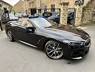 Used 2019 BMW M850i Convertible Carbon Black - Interior and Exterior details 5