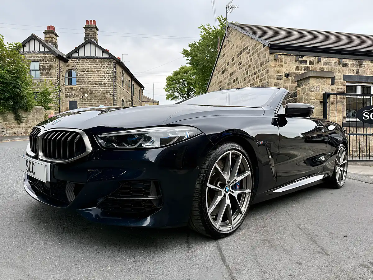 Used 2019 BMW M850i Convertible Carbon Black - Interior and Exterior details 7