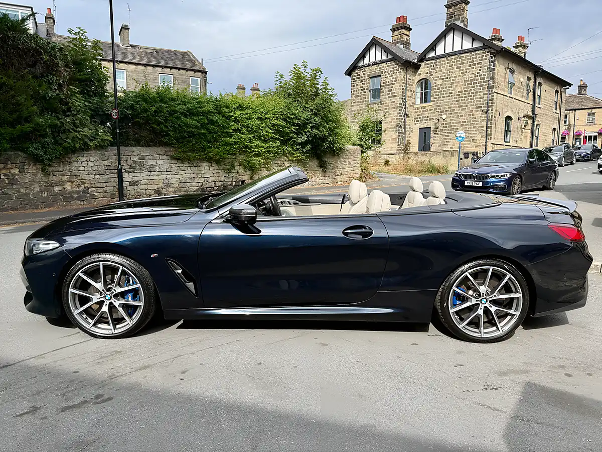 Used 2019 BMW M850i Convertible Carbon Black - Interior and Exterior details 8
