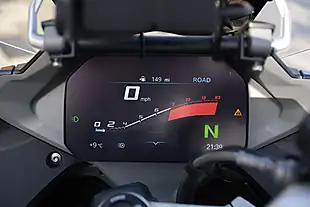 Used 2019 BMW R1250RS Exclusive Blue - Interior and Exterior details 9