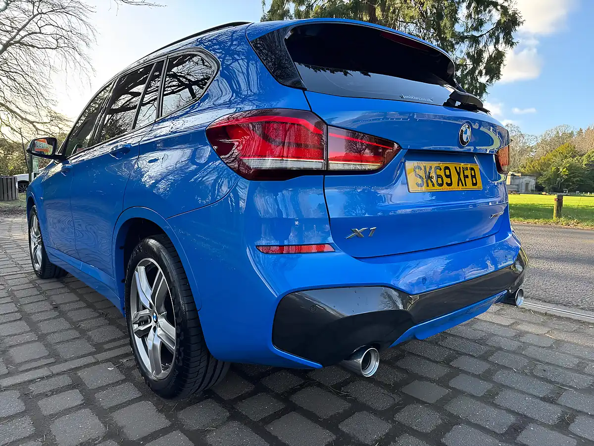 Used 2019 BMW X1 M Sport Blue - Interior and Exterior details 11