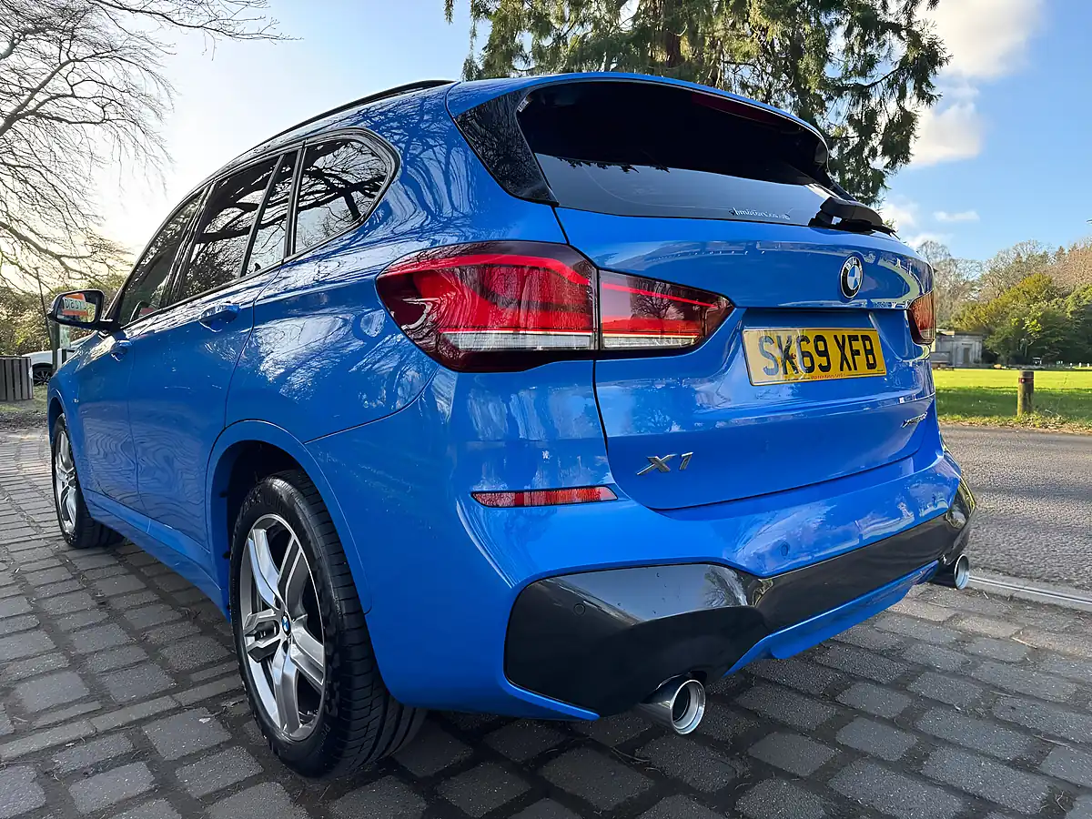 Used 2019 BMW X1 M Sport Blue - Interior and Exterior details 12