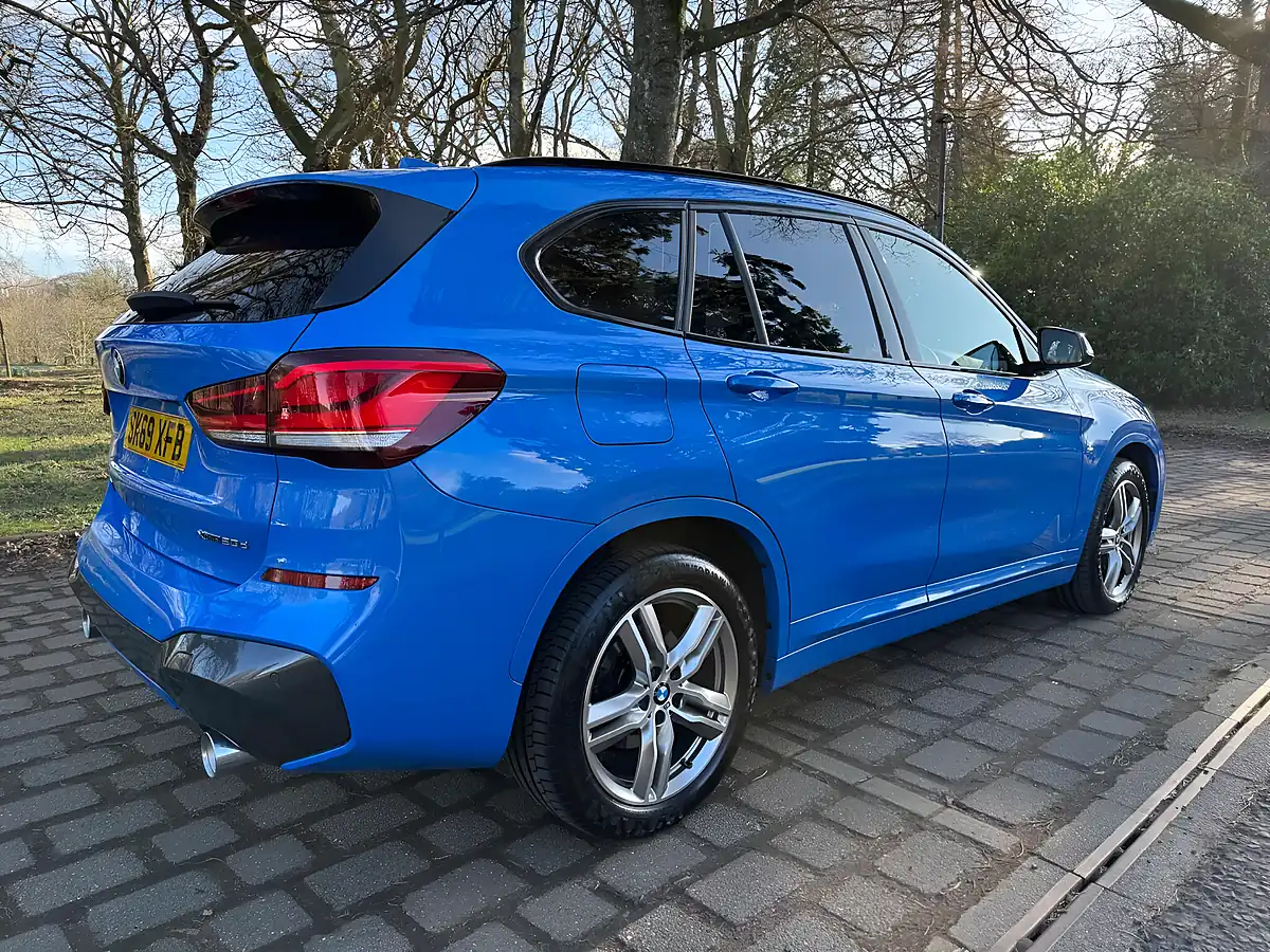 Used 2019 BMW X1 M Sport Blue - Interior and Exterior details 14