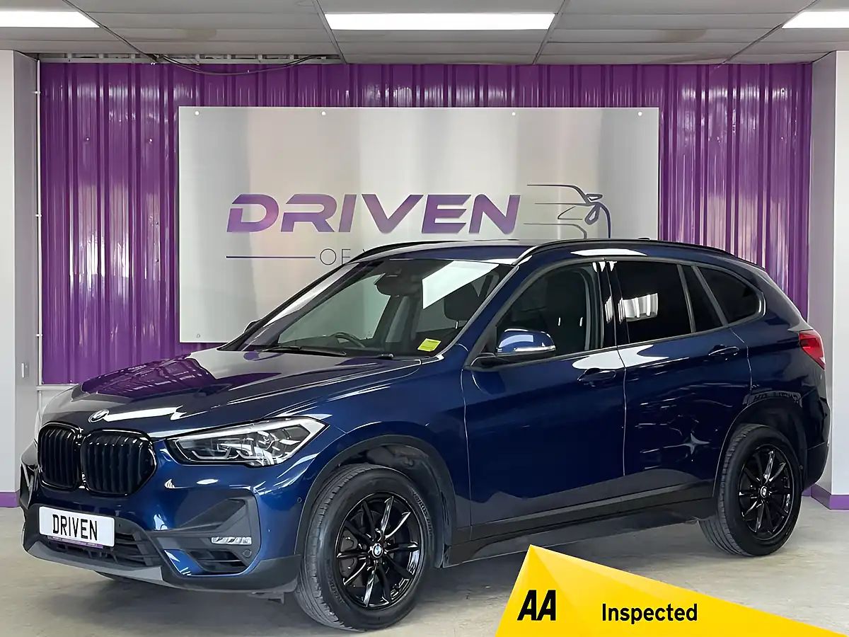 Used 2019 BMW X1 Se Mediterranean Blue - Front View