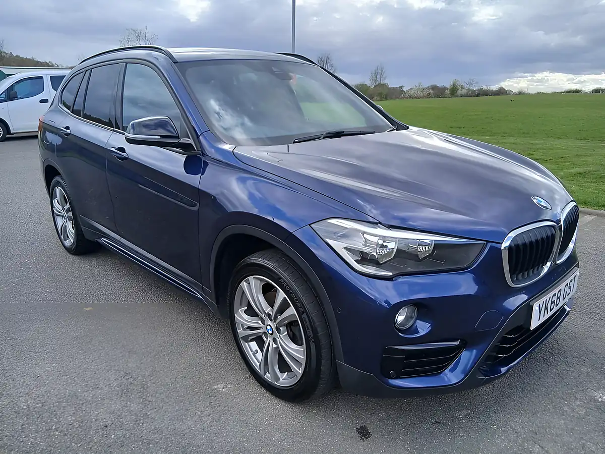 Used 2019 BMW X1 Sport Blue - Front View