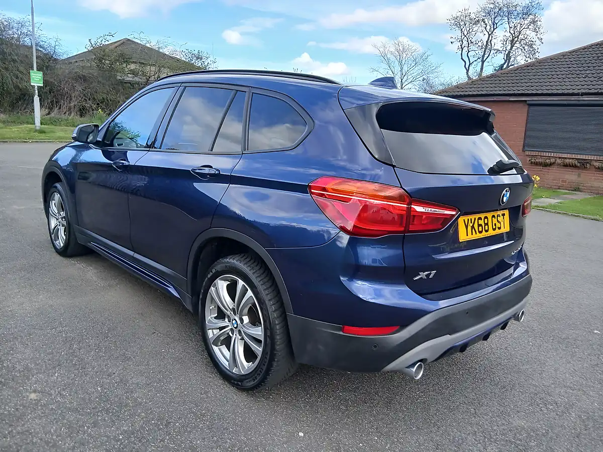 Used 2019 BMW X1 Sport Blue - Interior and Exterior details 8