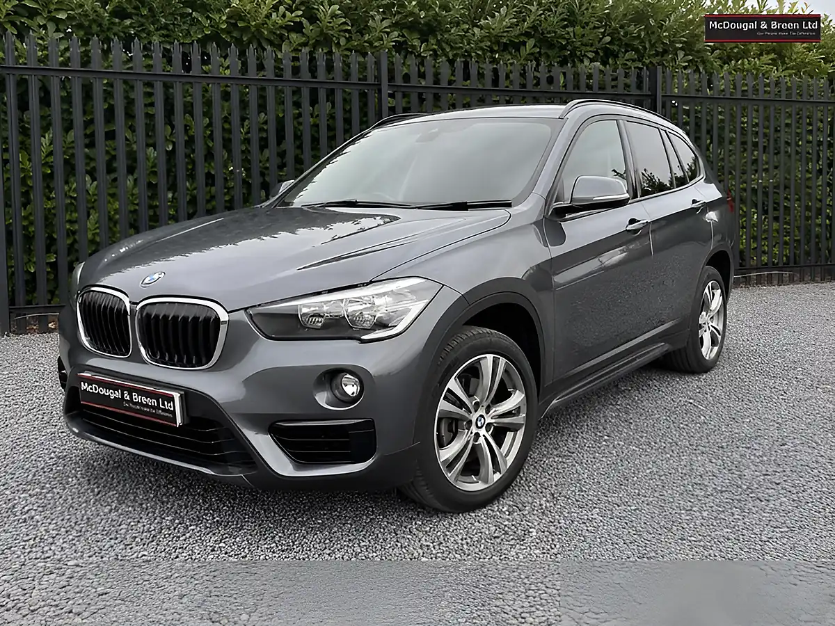 Used 2019 BMW X1 Sport Sdrive Grey - Front View