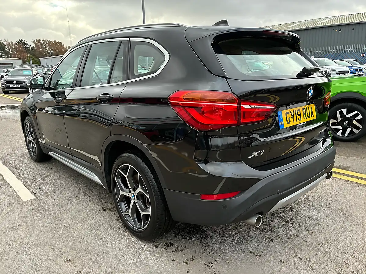 Used 2019 BMW X1 Xline Black Sapphire Metallic Paint - Interior and Exterior details 2