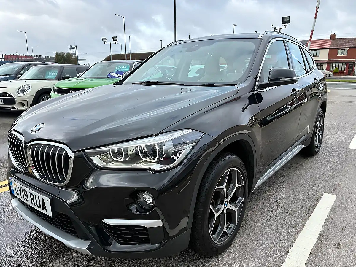 Used 2019 BMW X1 Xline Black Sapphire Metallic Paint - Interior and Exterior details 3
