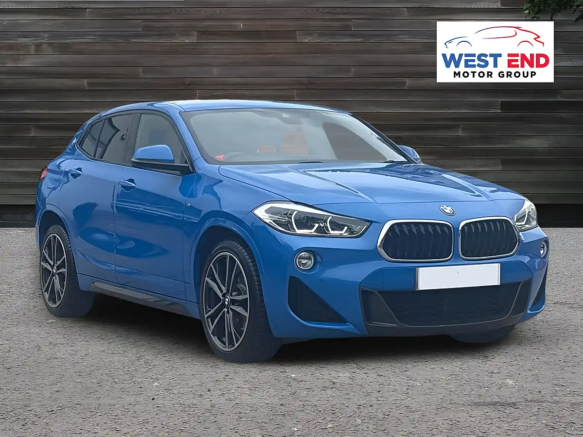 Used 2019 BMW X2 M Sport Blue - Front View