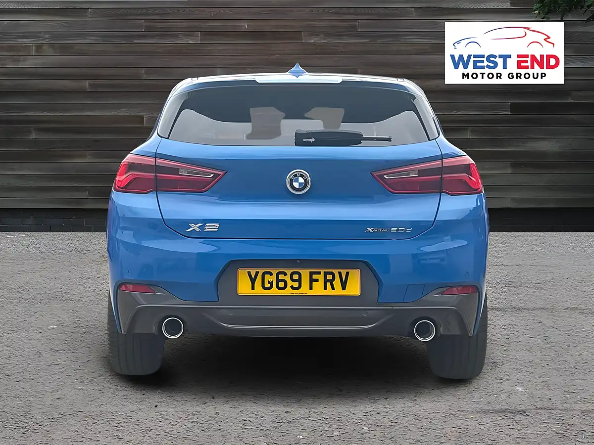 Used 2019 BMW X2 M Sport Blue - Interior and Exterior details 4