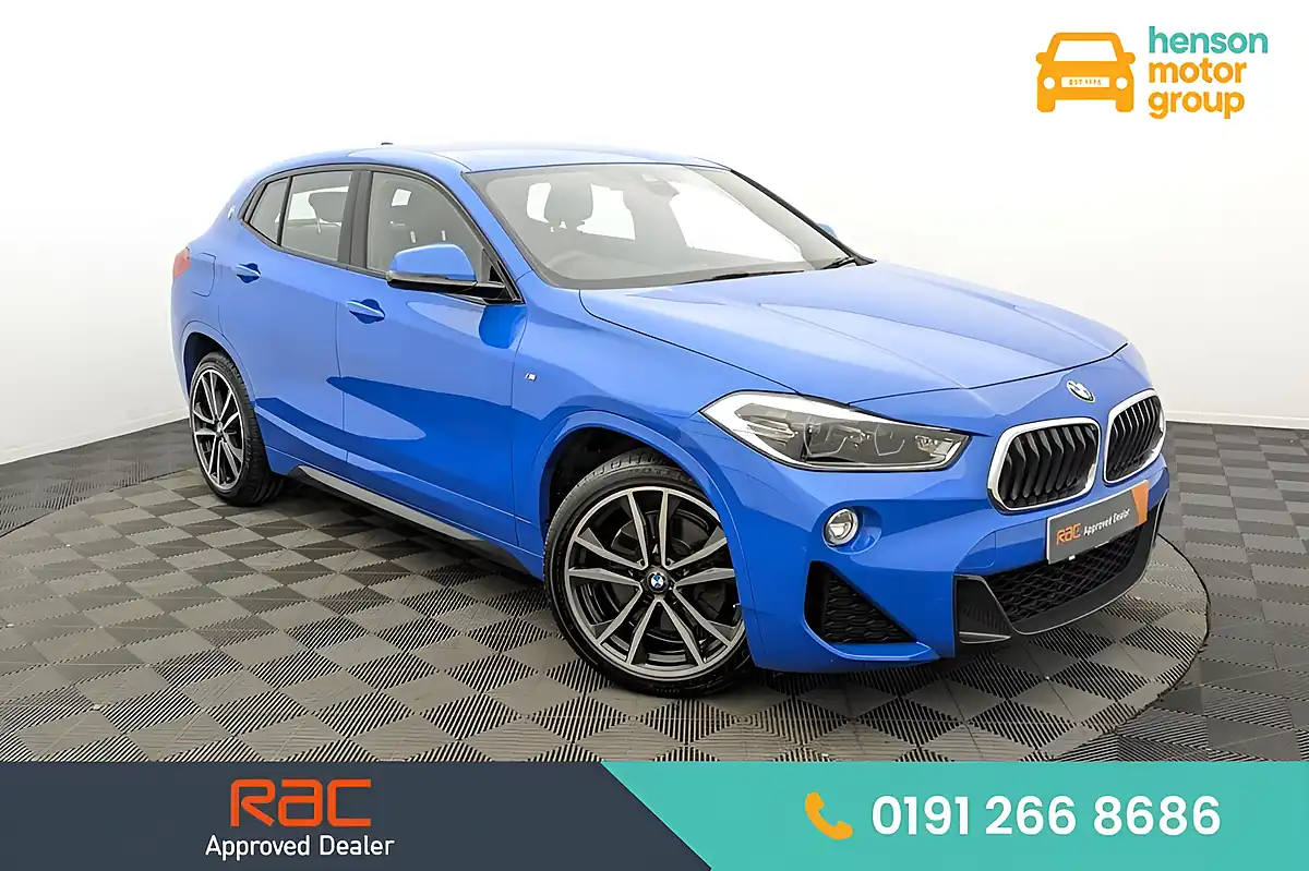 Used 2019 BMW X2 M Sport Misano Blue - Front View
