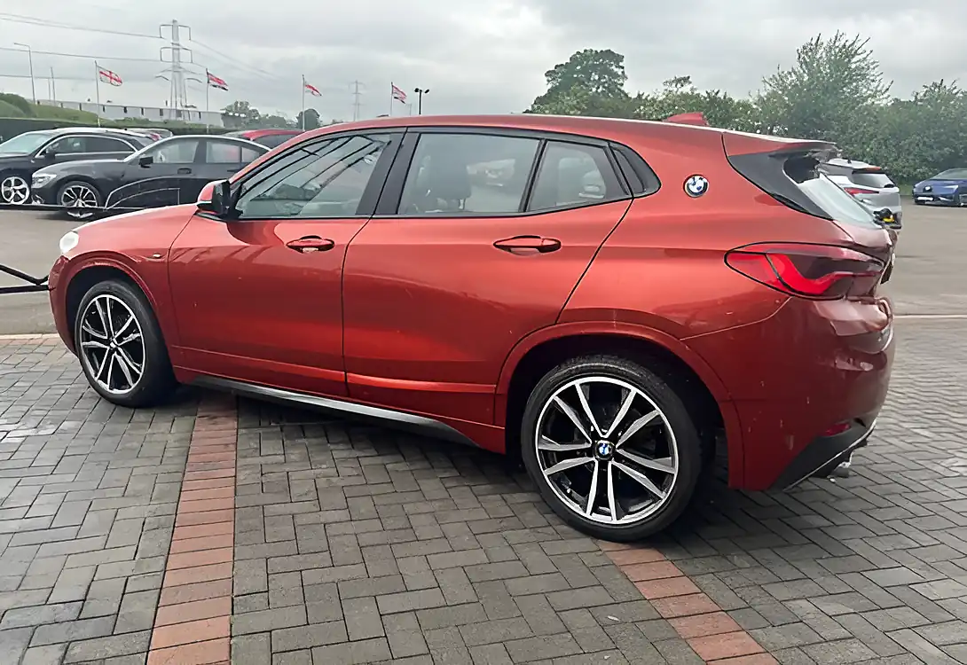 Used 2019 BMW X2 M Sport Sunset Orange - Interior and Exterior details 10