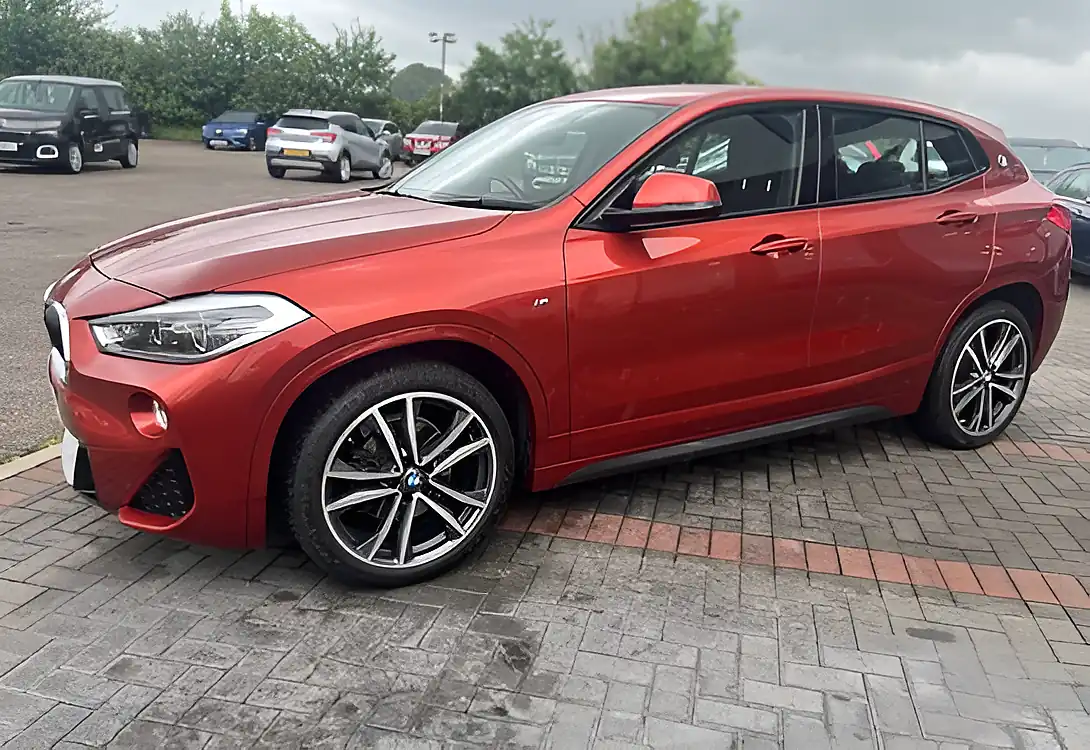 Used 2019 BMW X2 M Sport Sunset Orange - Interior and Exterior details 14
