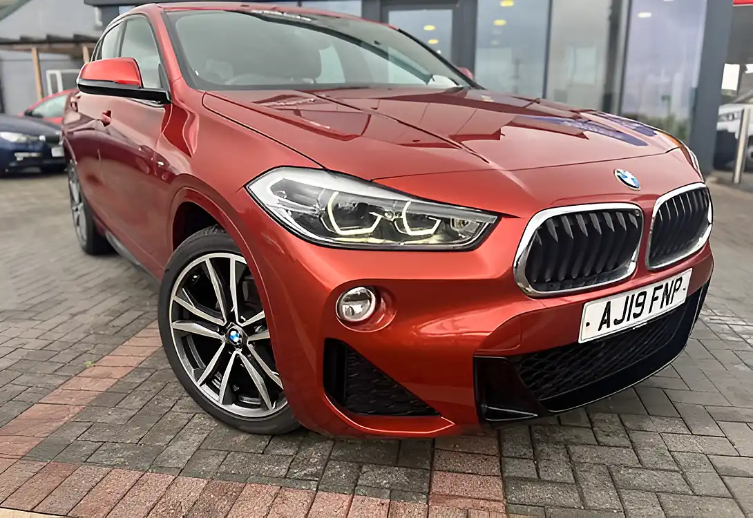 Used 2019 BMW X2 M Sport Sunset Orange - Interior and Exterior details 3