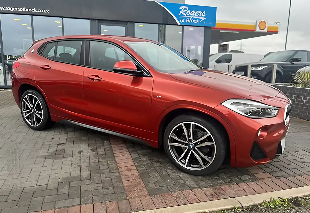 Used 2019 BMW X2 M Sport Sunset Orange - Interior and Exterior details 4