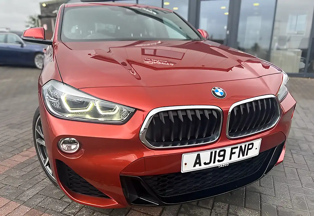 Used 2019 BMW X2 M Sport Sunset Orange - Interior and Exterior details 6