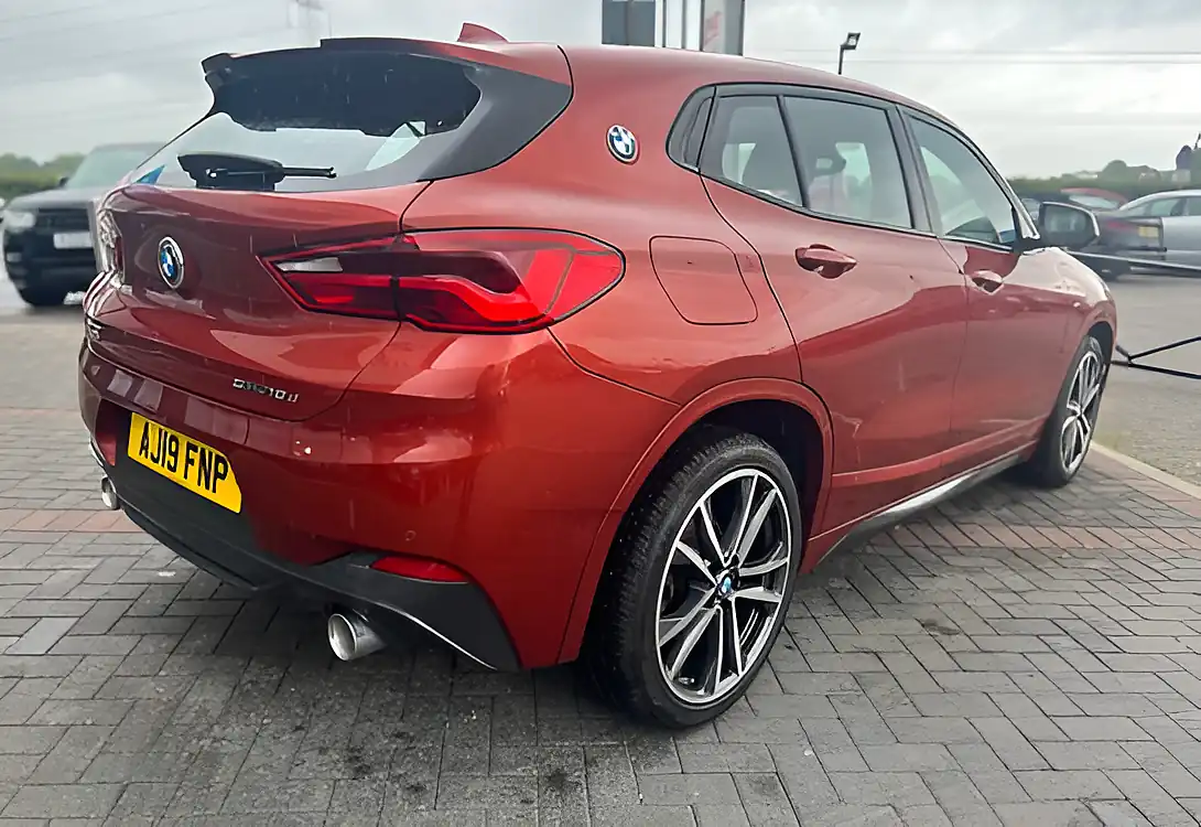 Used 2019 BMW X2 M Sport Sunset Orange - Interior and Exterior details 7