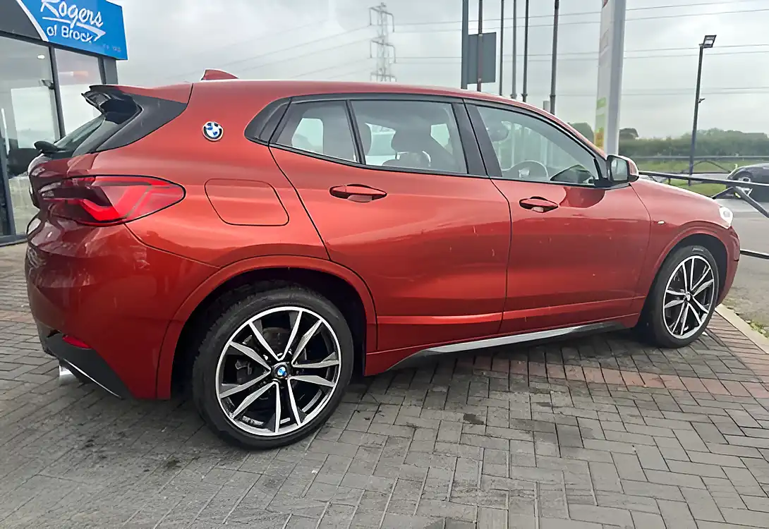 Used 2019 BMW X2 M Sport Sunset Orange - Interior and Exterior details 8