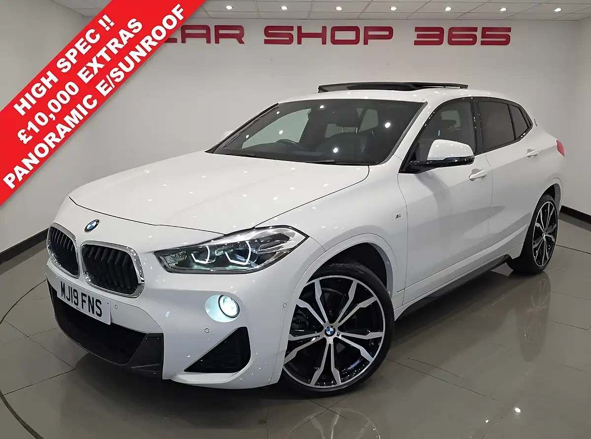 Used 2019 BMW X2 M Sport White - Front View