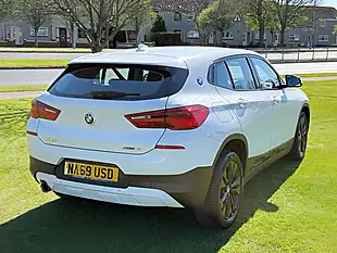 Used 2019 BMW X2 Sport White - Interior and Exterior details 6