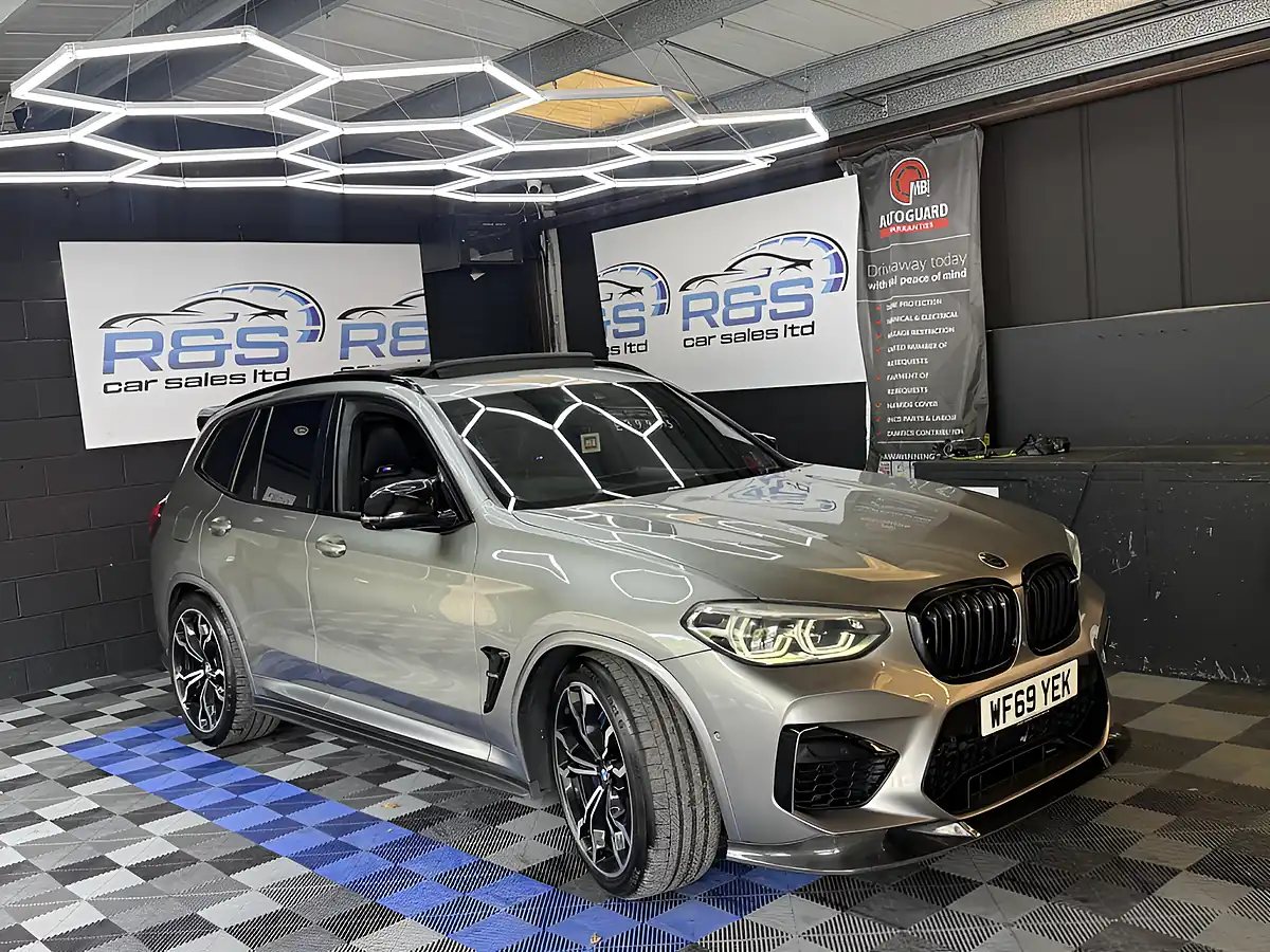 Used 2019 BMW X3 Competition Grey - Front View