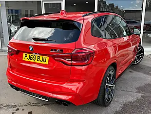 Used 2019 BMW X3 M Competition Toronto Red - Interior and Exterior details 10