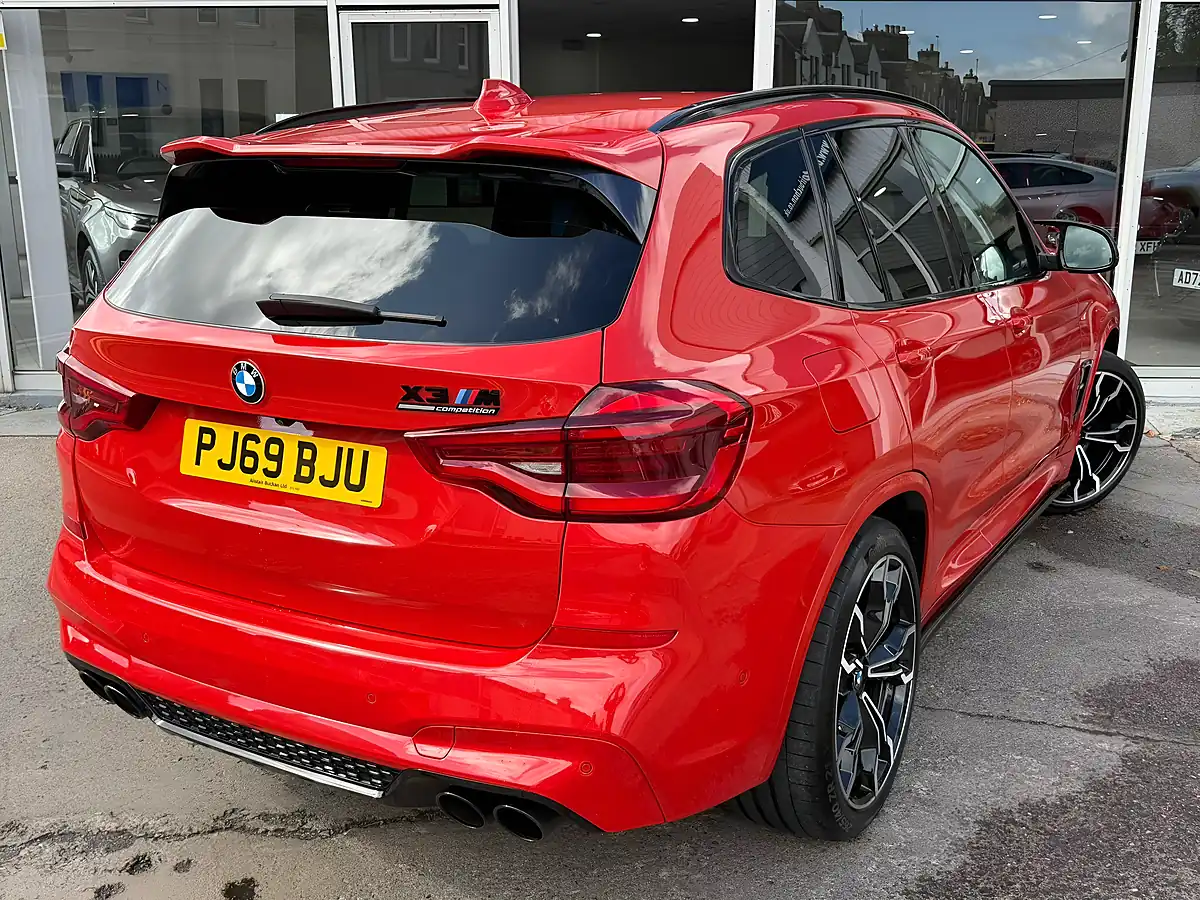 Used 2019 BMW X3 M Competition Toronto Red - Interior and Exterior details 10
