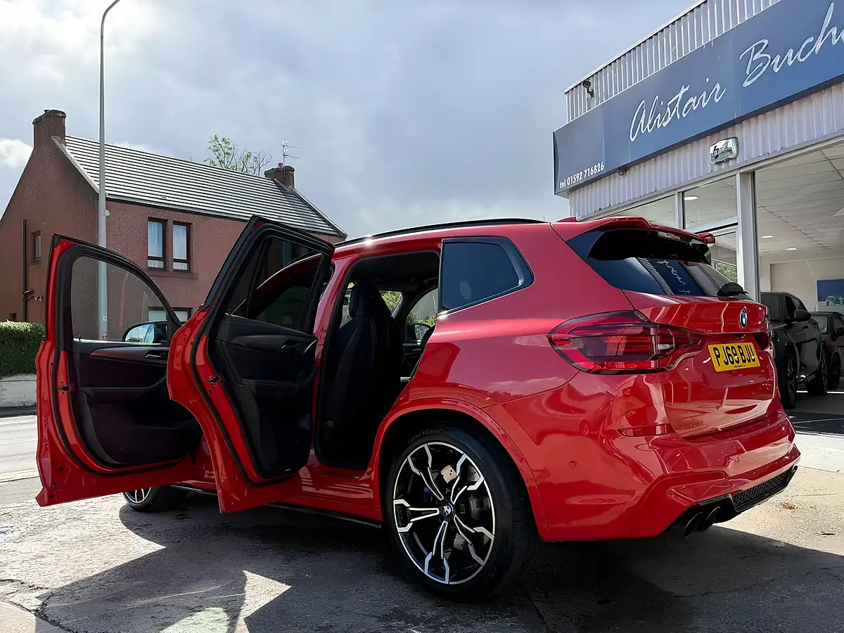 Used 2019 BMW X3 M Competition Toronto Red - Interior and Exterior details 5