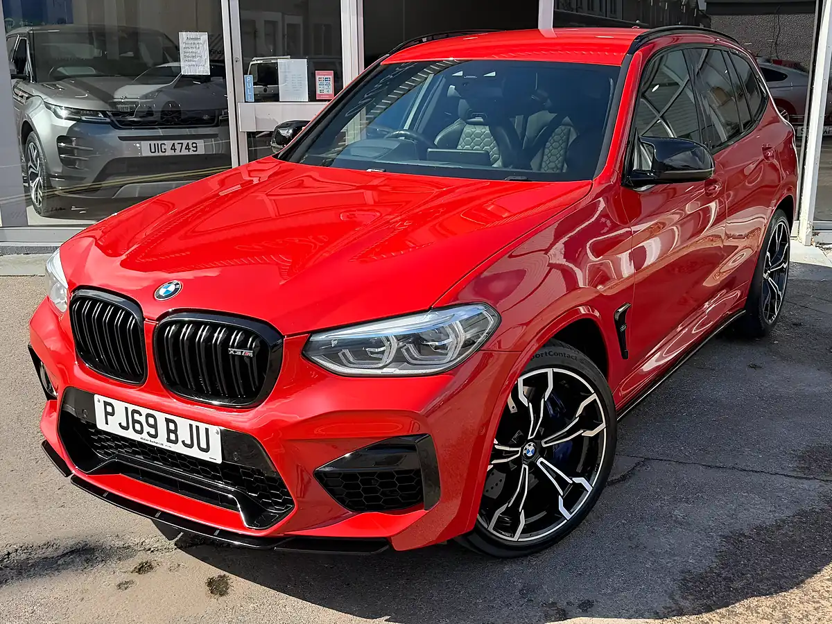 Used 2019 BMW X3 M Competition Toronto Red - Interior and Exterior details 6