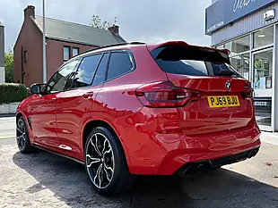 Used 2019 BMW X3 M Competition Toronto Red - Interior and Exterior details 7