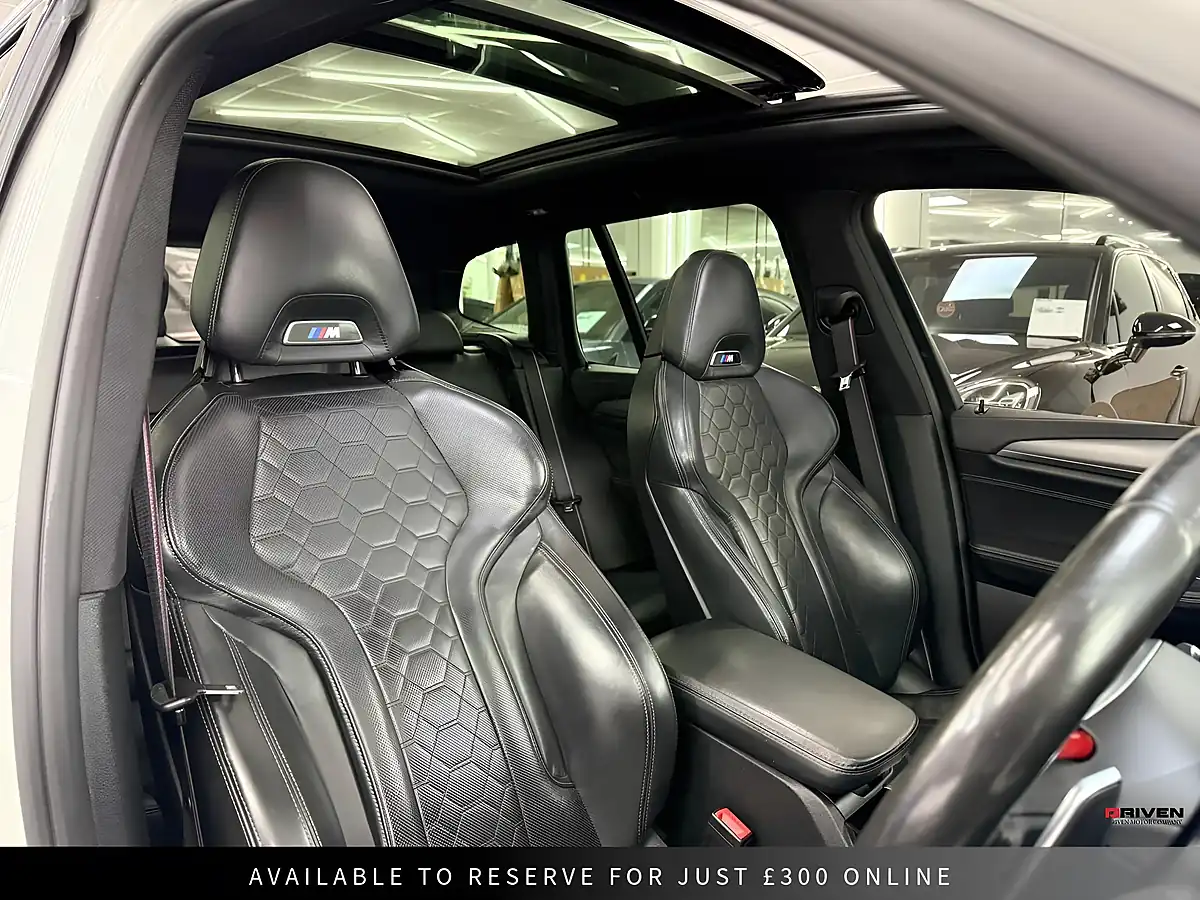 Used 2019 BMW X3 M Competition White - Interior and Exterior details 14