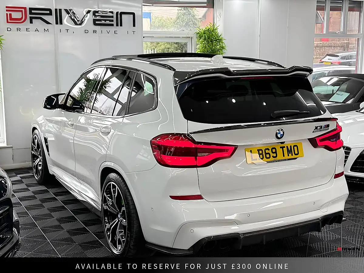 Used 2019 BMW X3 M Competition White - Interior and Exterior details 2