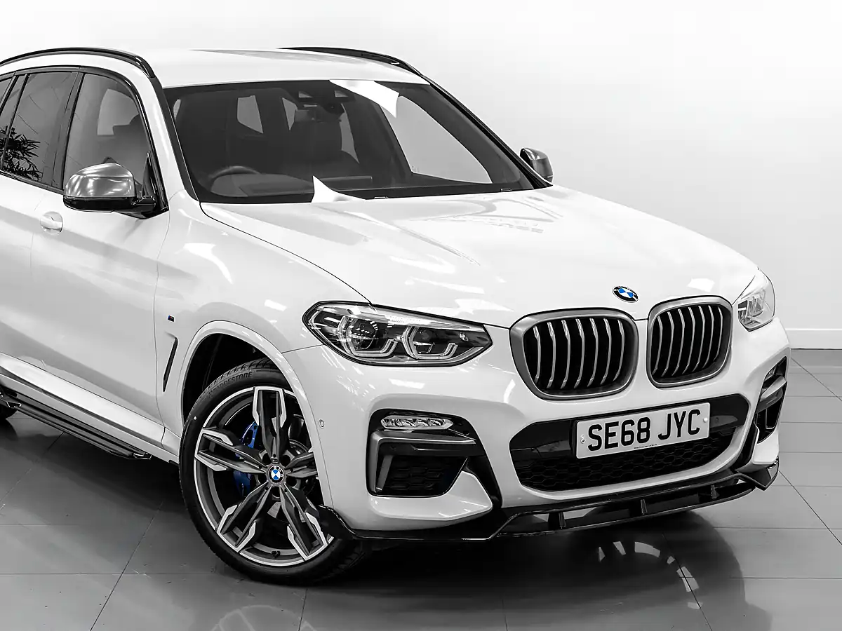 Used 2019 BMW X3 M Sport Alpine White - Interior and Exterior details 10