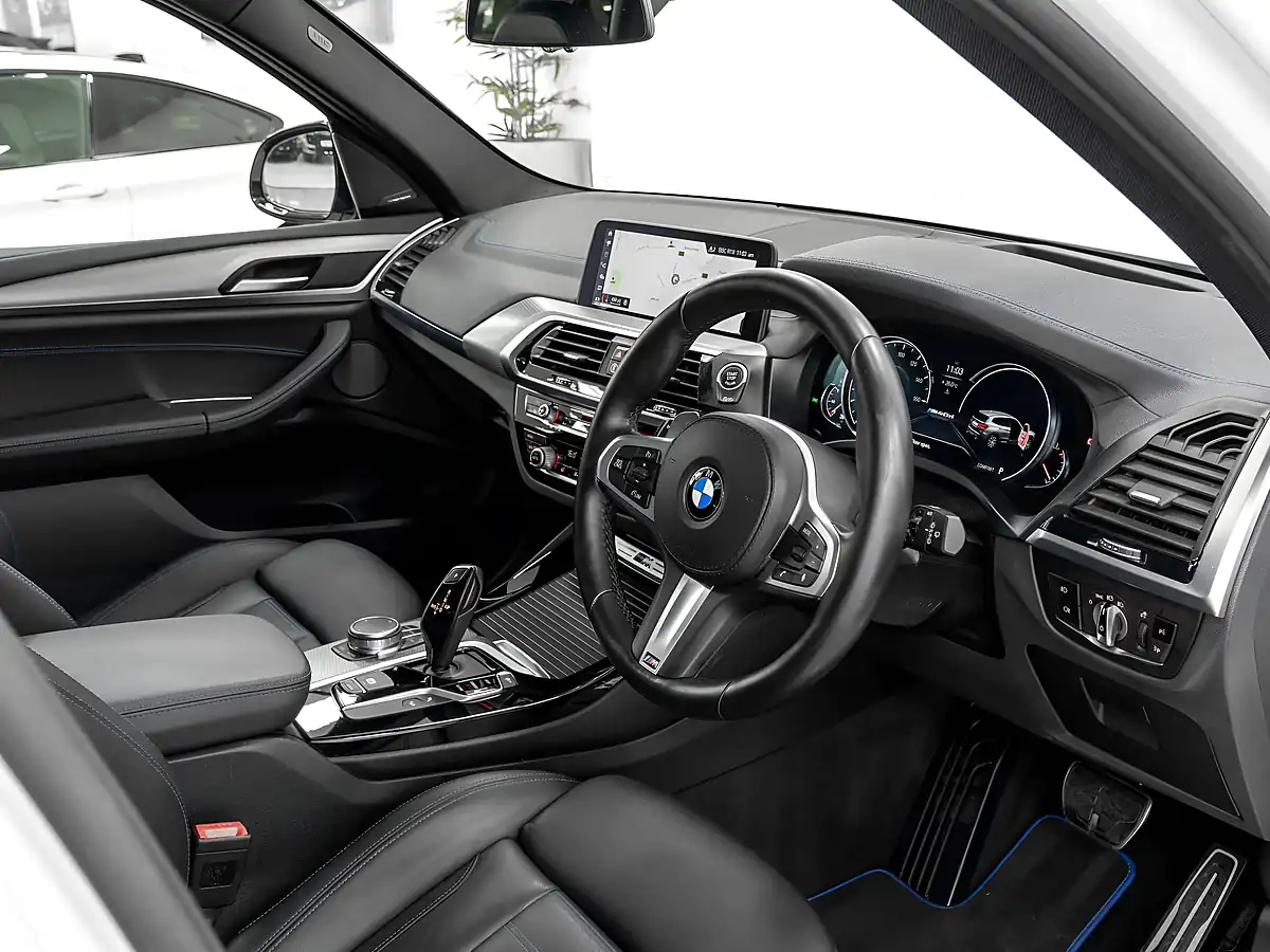 Used 2019 BMW X3 M Sport Alpine White - Interior and Exterior details 17