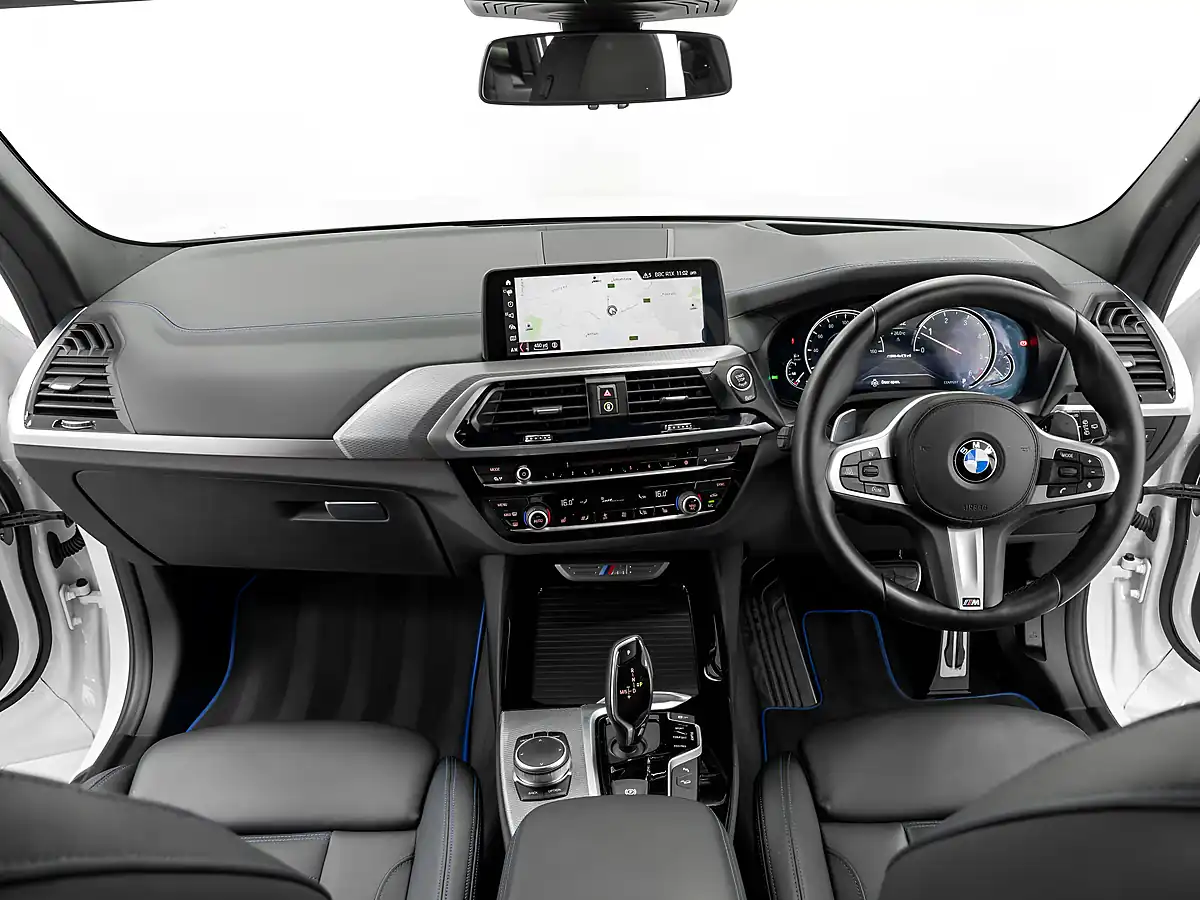 Used 2019 BMW X3 M Sport Alpine White - Interior and Exterior details 19