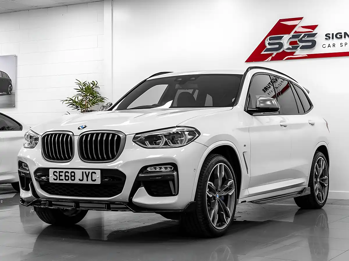 Used 2019 BMW X3 M Sport Alpine White - Interior and Exterior details 2