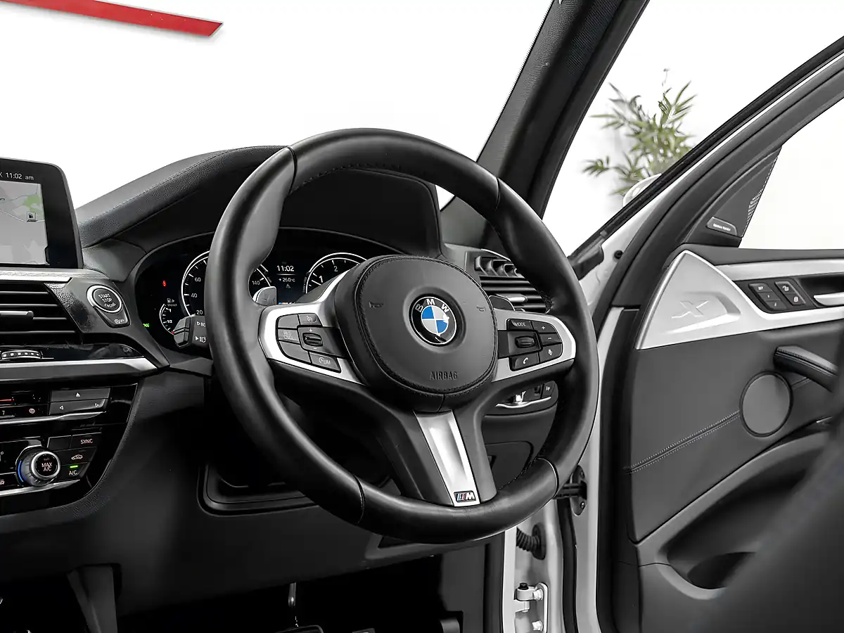 Used 2019 BMW X3 M Sport Alpine White - Interior and Exterior details 20