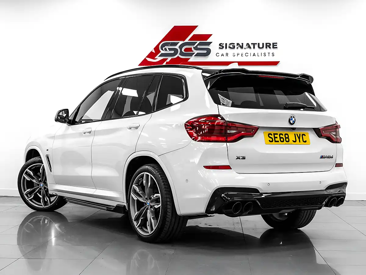 Used 2019 BMW X3 M Sport Alpine White - Interior and Exterior details 4