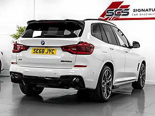 Used 2019 BMW X3 M Sport Alpine White - Interior and Exterior details 5