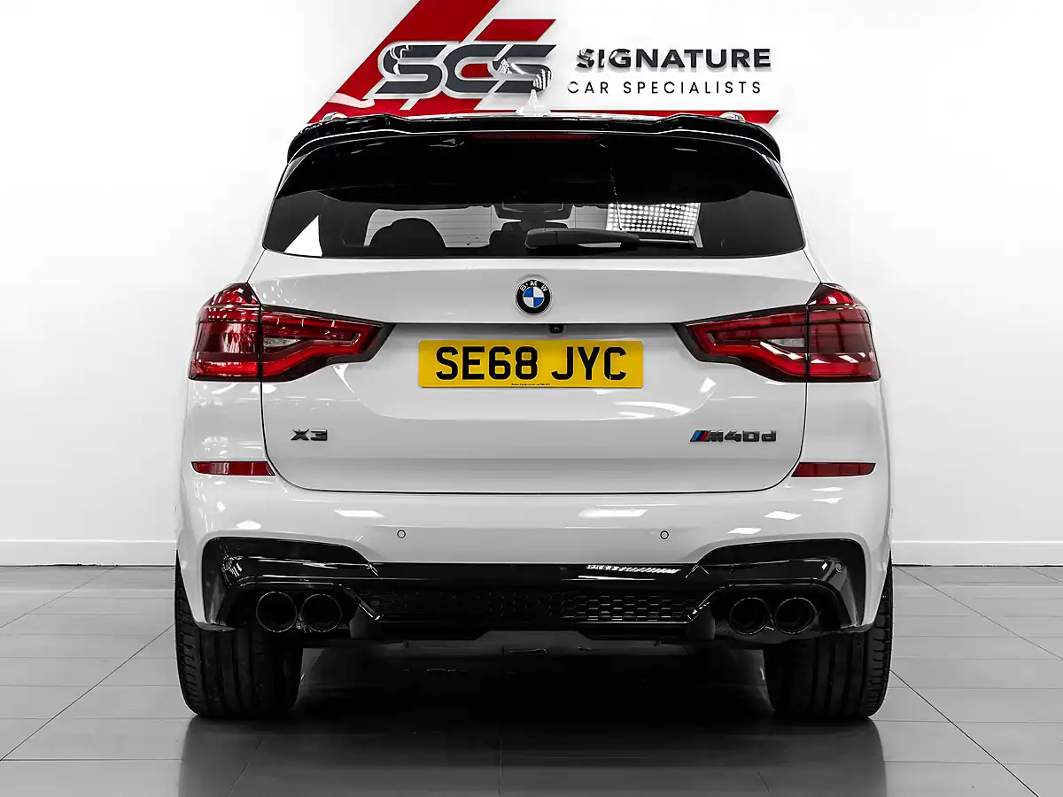 Used 2019 BMW X3 M Sport Alpine White - Interior and Exterior details 7