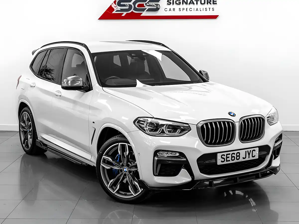 Used 2019 BMW X3 M Sport Alpine White - Interior and Exterior details 8