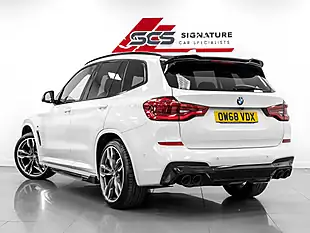 Used 2019 BMW X3 M Sport Alpine White - Interior and Exterior details 3