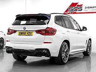 Used 2019 BMW X3 M Sport Alpine White - Interior and Exterior details 4