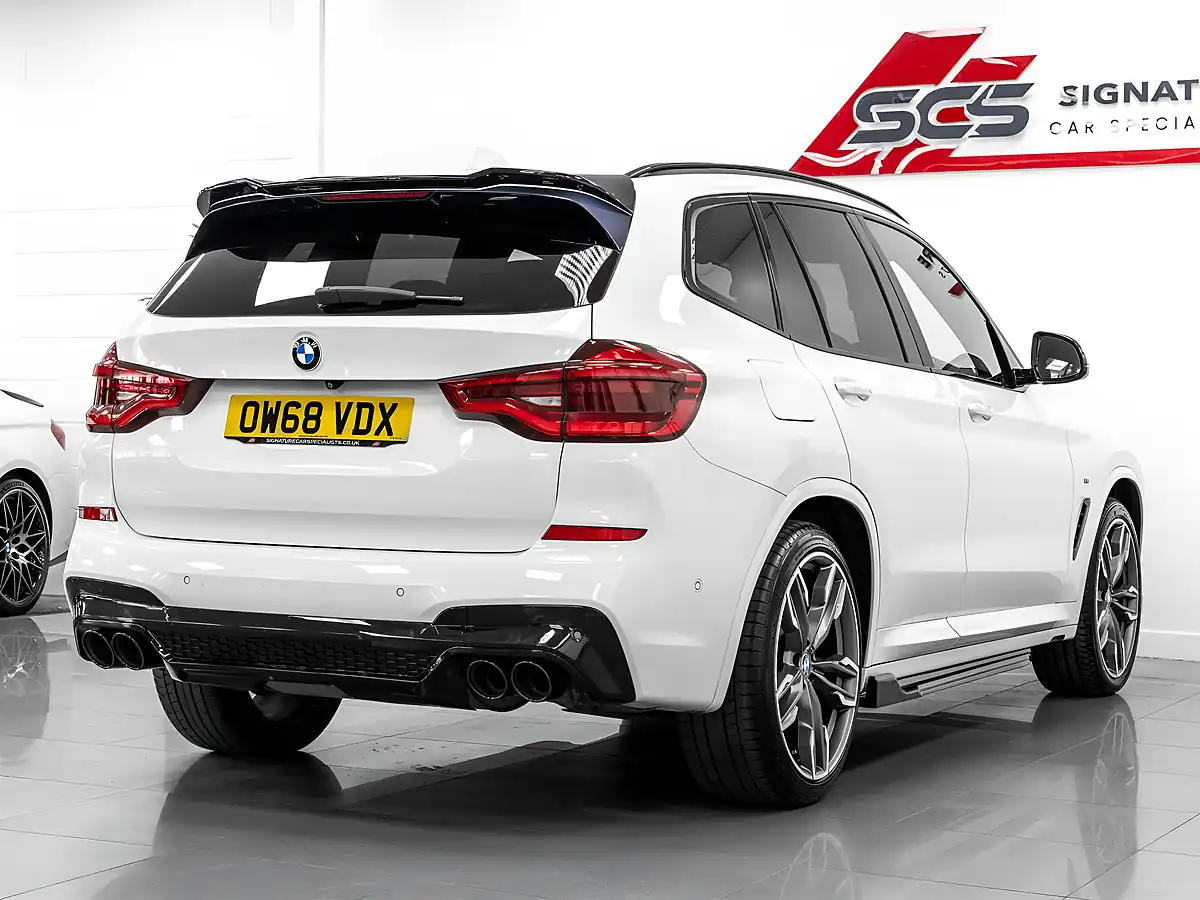 Used 2019 BMW X3 M Sport Alpine White - Interior and Exterior details 4