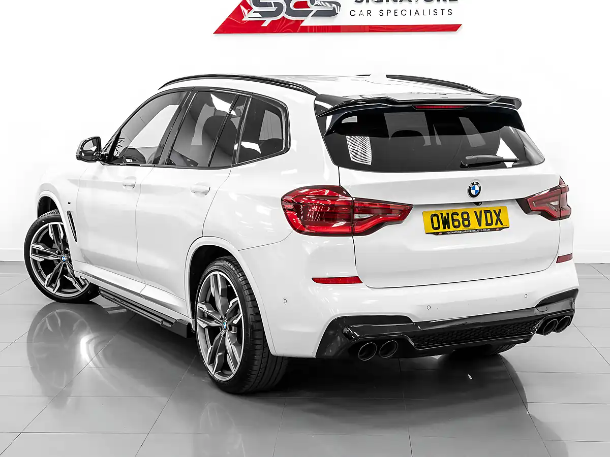Used 2019 BMW X3 M Sport Alpine White - Interior and Exterior details 8