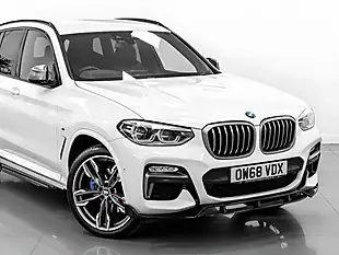 Used 2019 BMW X3 M Sport Alpine White - Interior and Exterior details 9